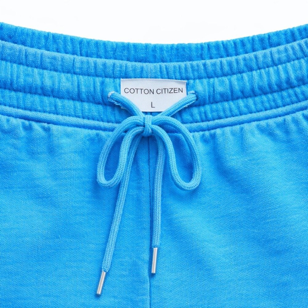Cotton Citizen Women’s Boston Drawstring Shorts Vintage Lapis XS New With Tags - Picture 13 of 16